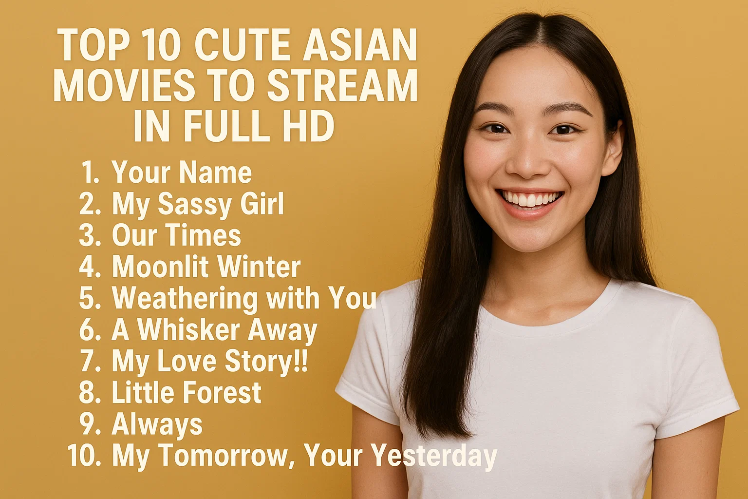 Top 10 Cute Asian Movies to Stream in Full HD Thumbnail